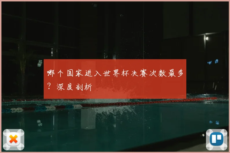 哪个国家进入世界杯决赛次数最多？深度剖析